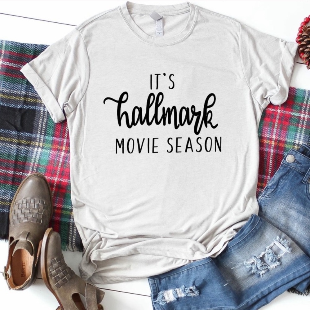 🎄Hallmark Movie Season Tshirt 🖤